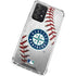 MLB Seattle Mariners Game Ball Galaxy A72 5G Clear Case